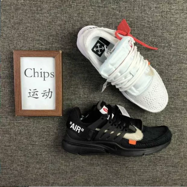 OFF-WHITE Nike Air Presto2.0 OW presto联名黑白跑鞋AA3830-001