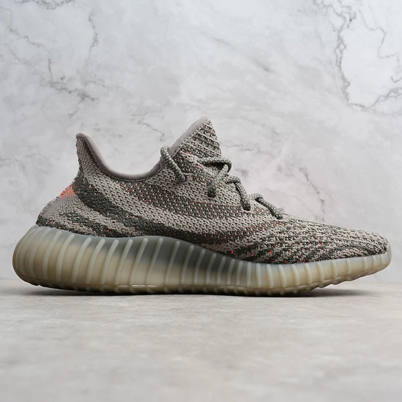 Grey Orange Stripe
