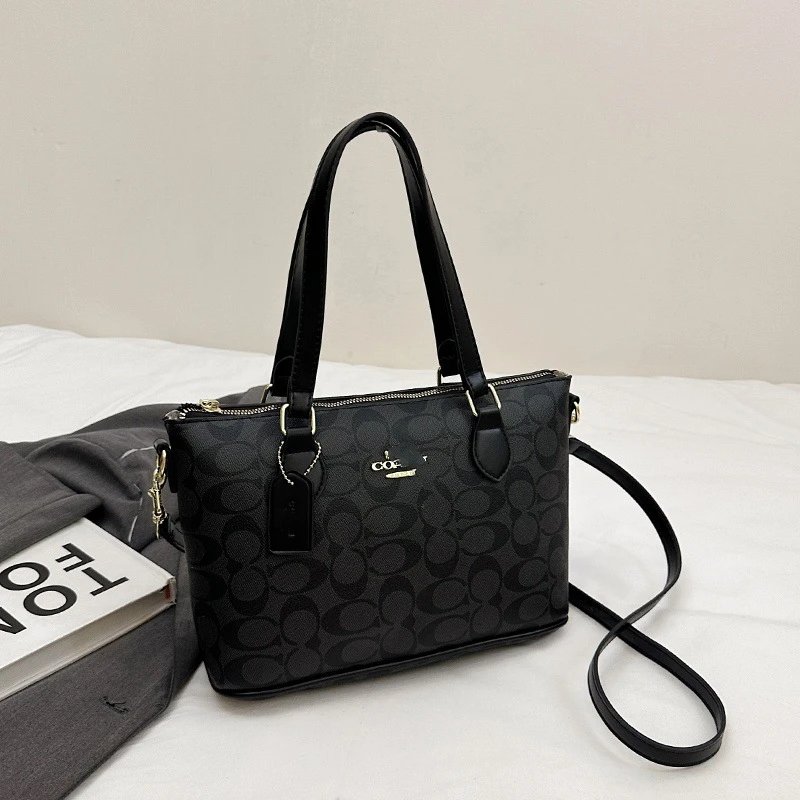 Coach Mini City Tote Bag Multiple Colors Monogram Leather