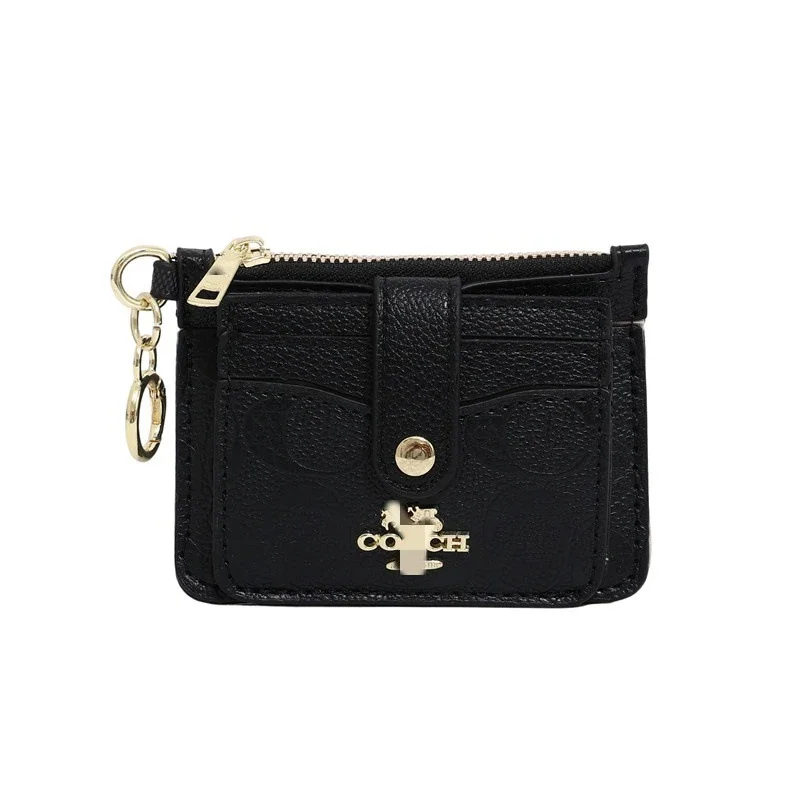 Coach Black Card Holder