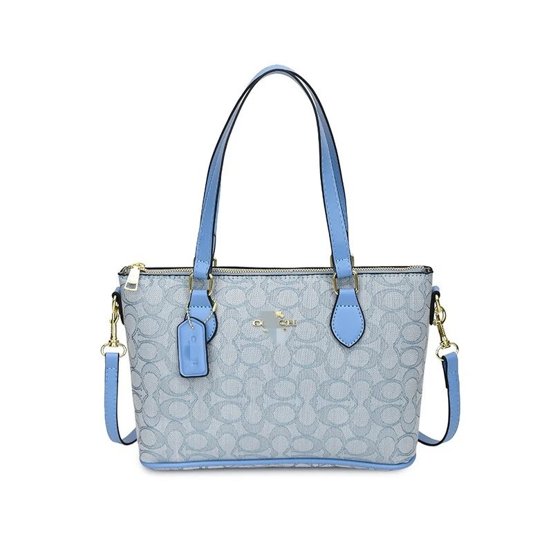 Coach Signature Blue Bag