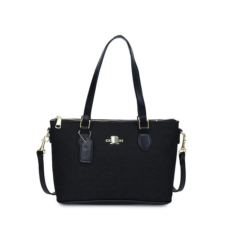 Coach Canvas Black Bag