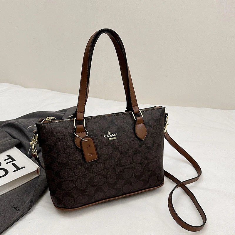 Coach Mini City Tote Bag Multiple Colors Monogram Leather
