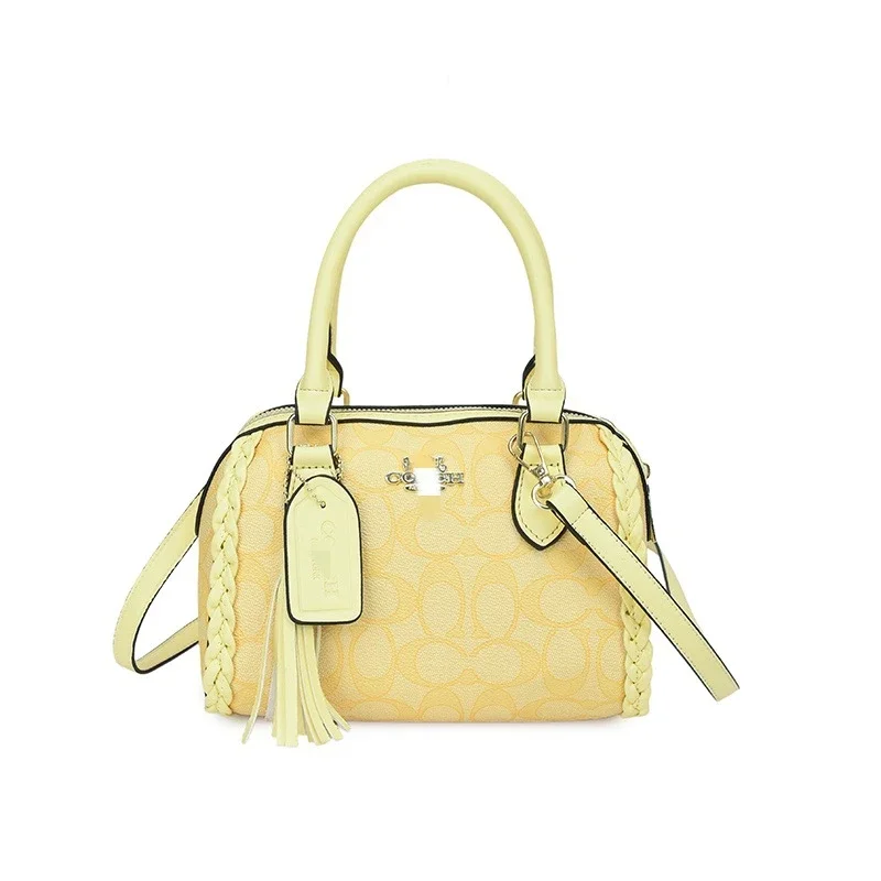 Coach Signature Yellow Bag