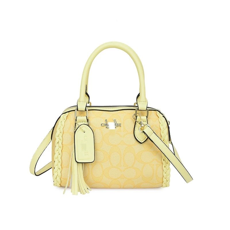 Coach Signature Yellow Bag