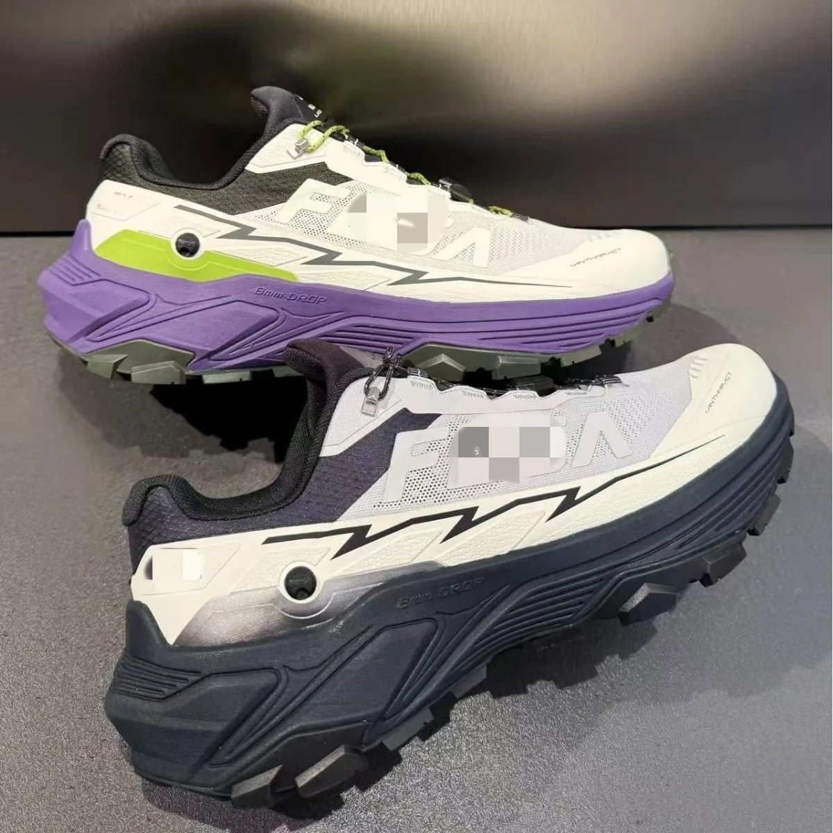 KAILAS Fuga Purple Green Trail Running Shoes