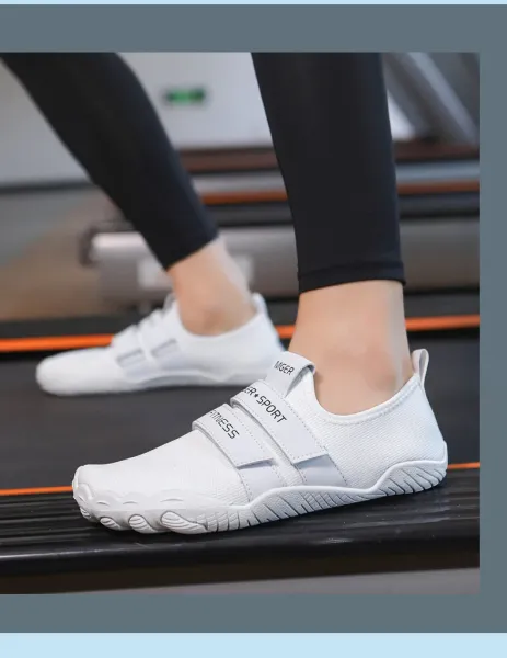 Design MGER Sport Fitness White Slip-On Sneakers - 20