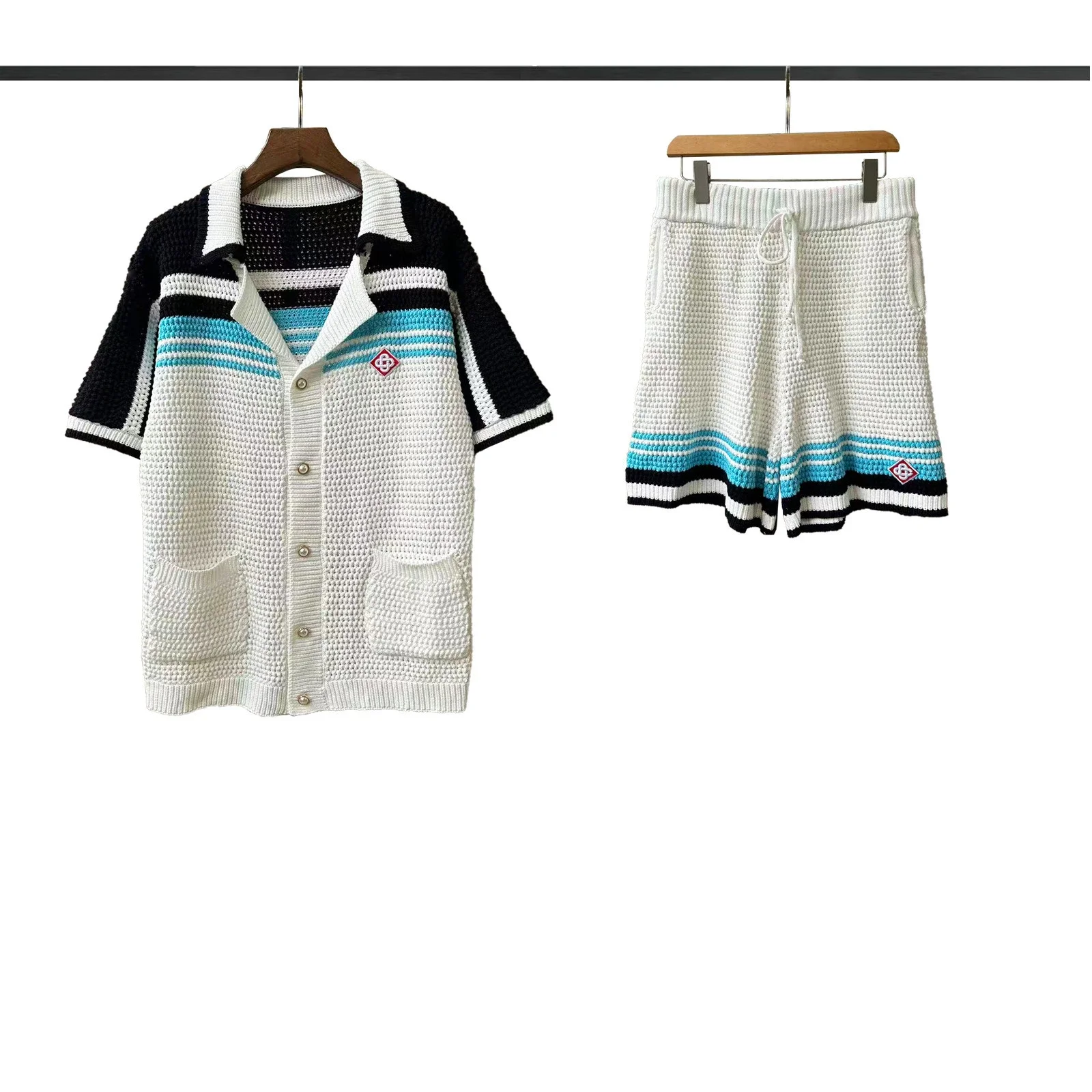 Chanel White Knit Ca