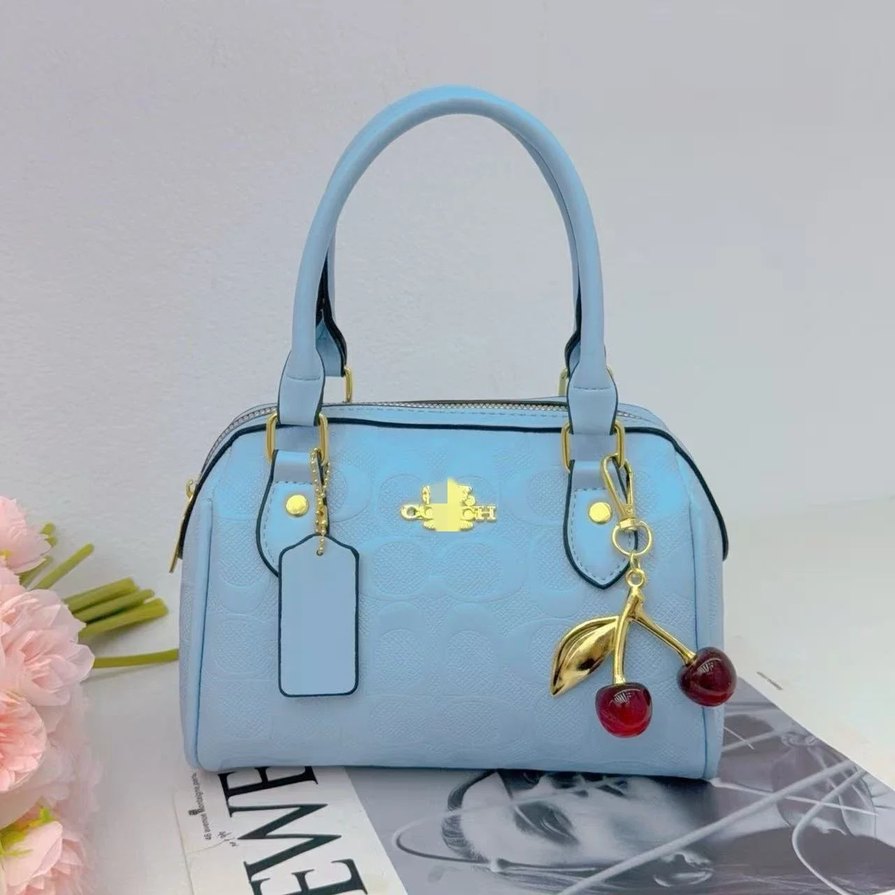 Coach Cherry Blue Ba