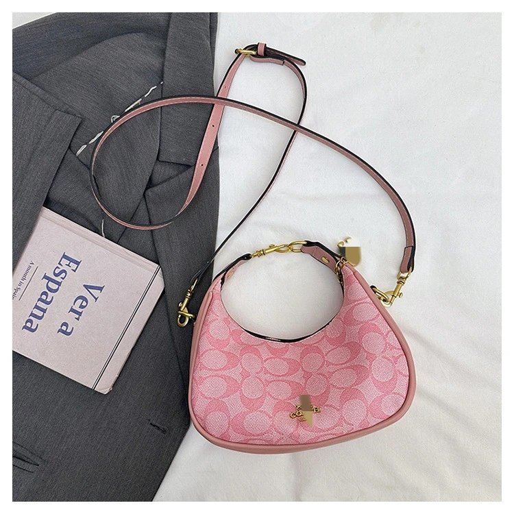 Coach Hobo Bag in Light Blue Signature Canvas Shoulder Bags - 11