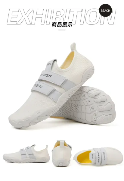 Design MGER Sport Fitness White Slip-On Sneakers - 31