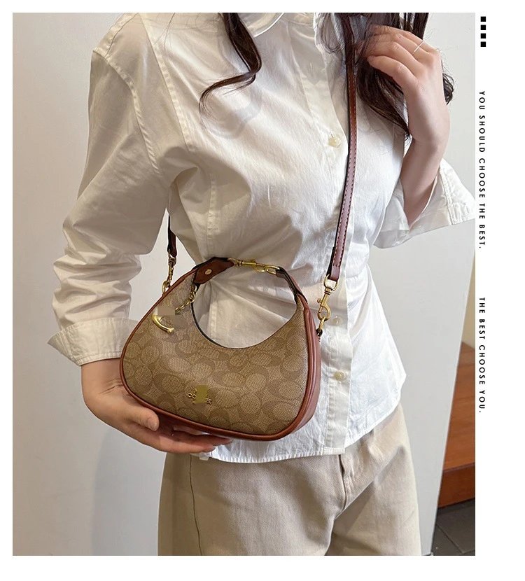 Coach Hobo Bag in Light Blue Signature Canvas Shoulder Bags - 2