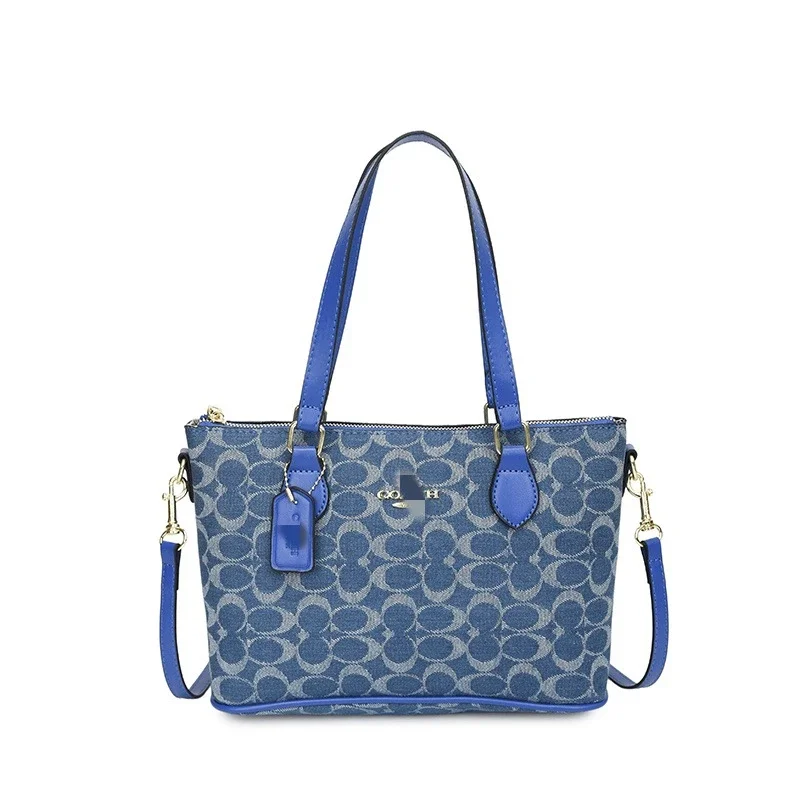 Coach Signature Blue Bag