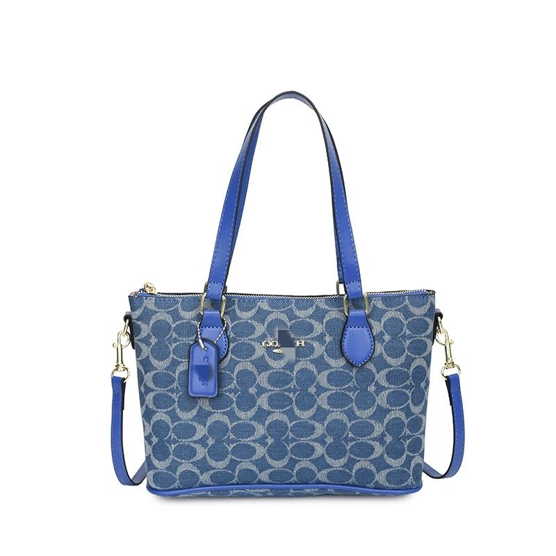 Coach Signature Blue Bag
