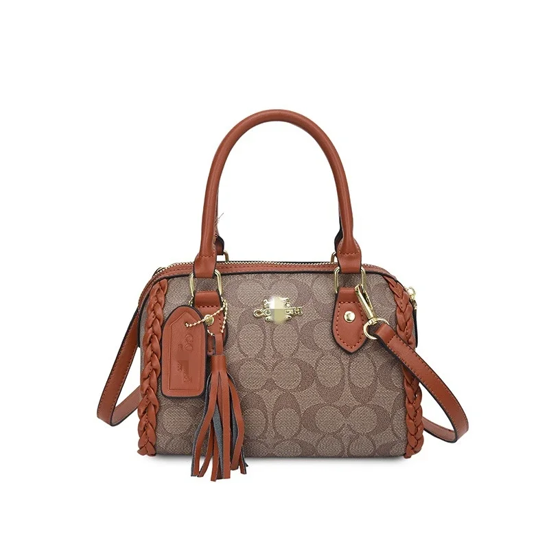 Coach Signature Brown Bag