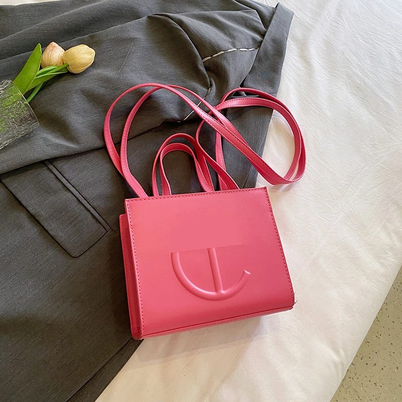 Telfar Mini Shopping Bag Pink Handbag