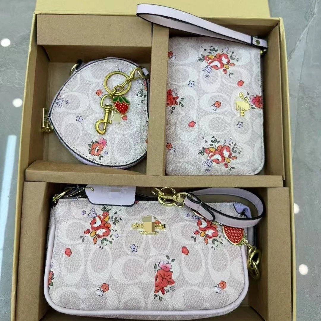 Coach Floral Beige B
