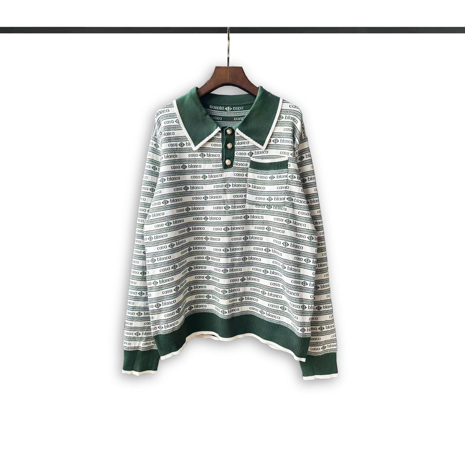 Casa Blanca Green Polo T-Shirt