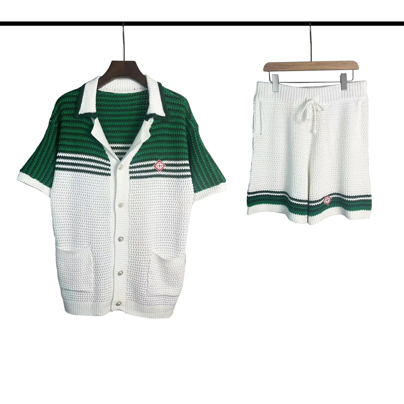 DC Green White Knit 
