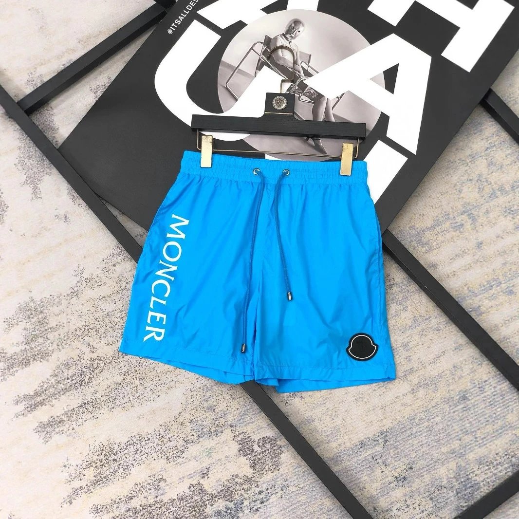 Moncler Swim Shorts Multicolor Logo Print Sport