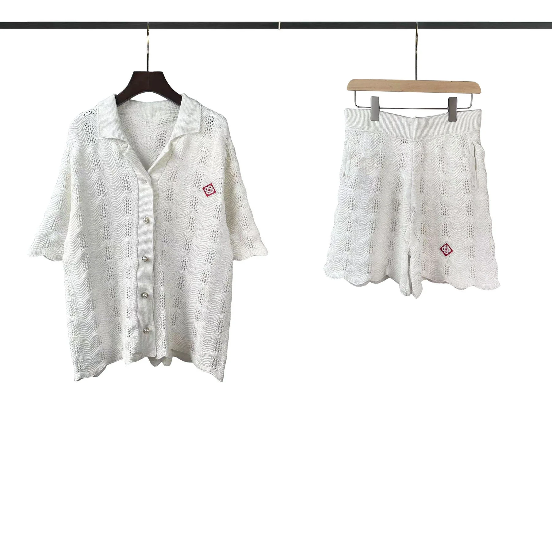 Chanel White Knit Se