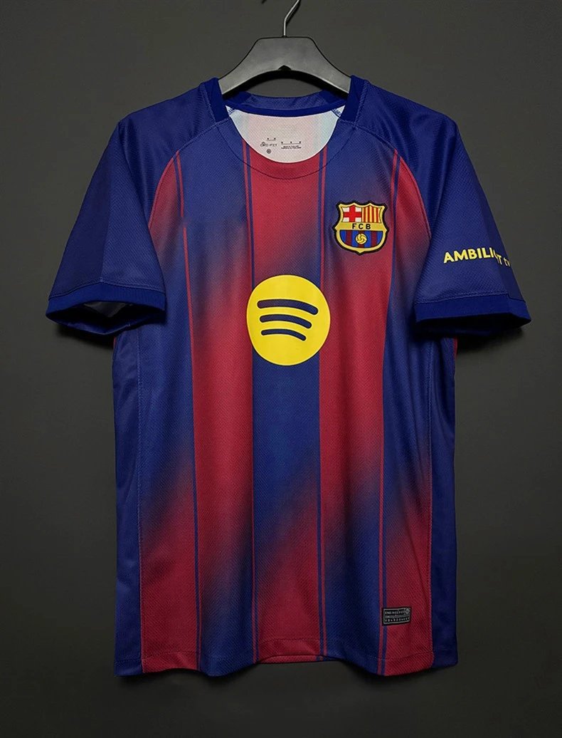FC Barcelona x Spotify 2024-25 Third Jersey Blue Red Gradient Jersey - 3