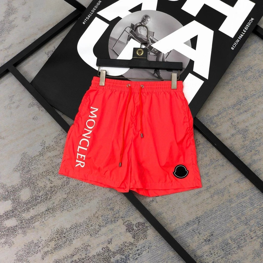 Moncler Swim Shorts Multicolor Logo Print Sport