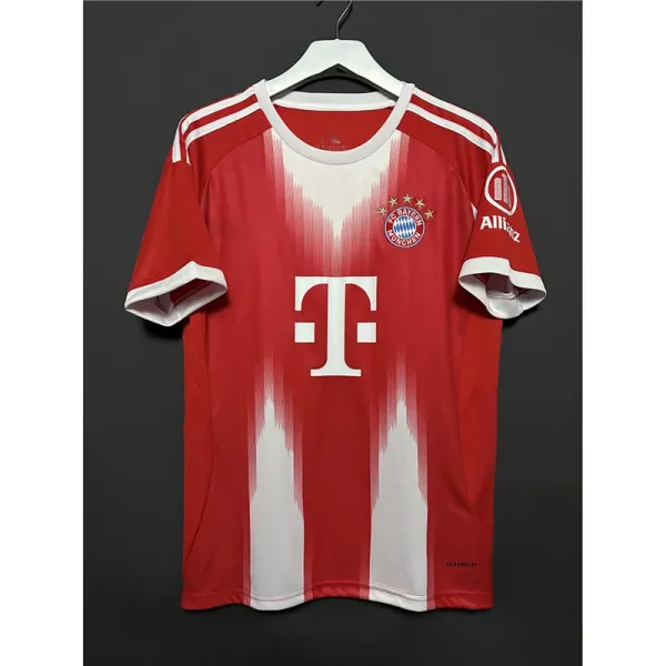 AC Milan FC Bayern Munich 2023-24 Home Jersey Red / White Jersey - 1