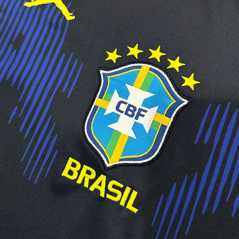 Nike Brazil 2024 Yellow Blue Home Away Soccer Jersey
