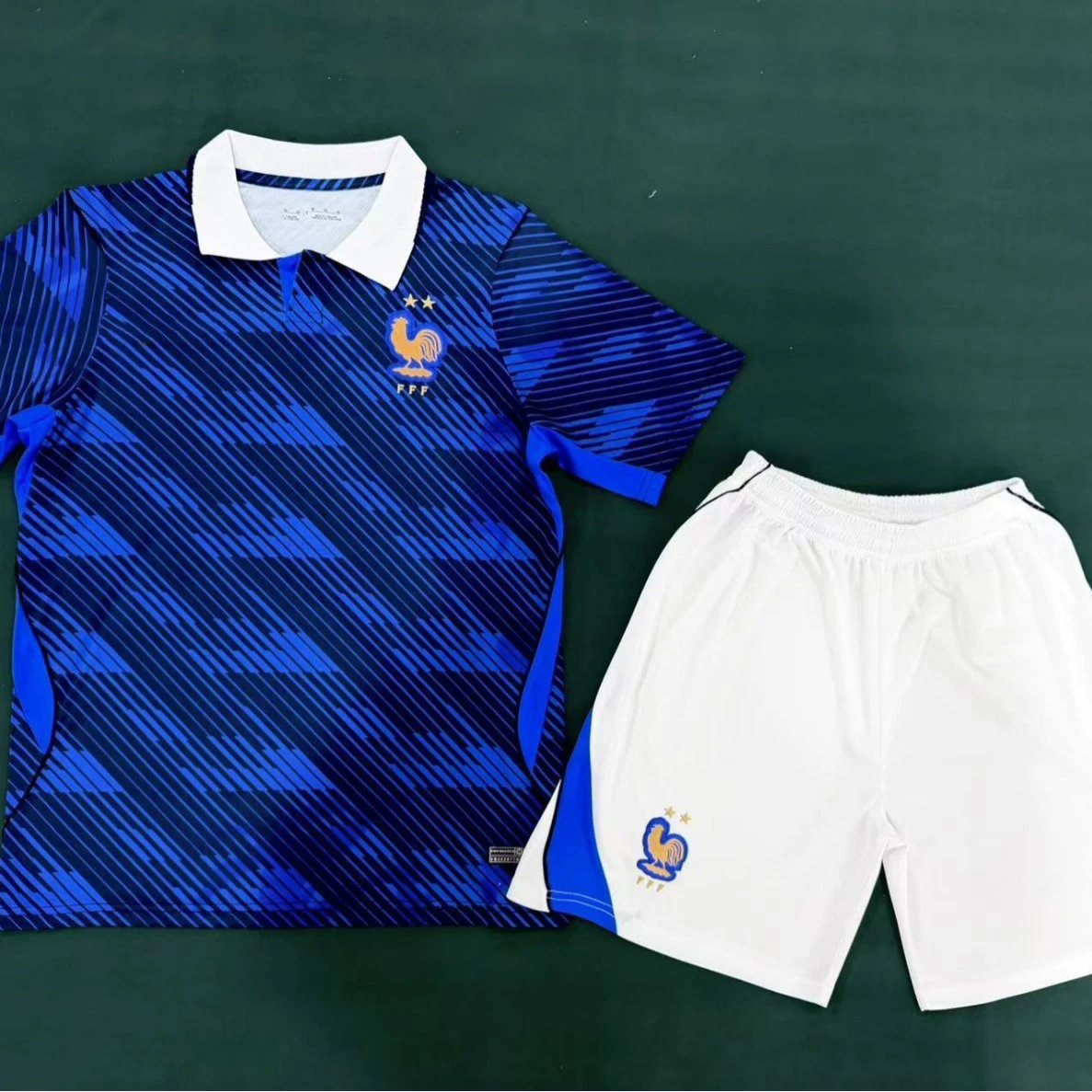 Brazil National Team 2022 Home Yellow V-Neck Soccer Jersey Set