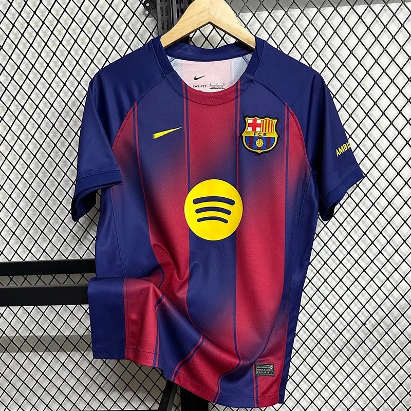 FC Barcelona 2023 24 Spotify Sponsor Football Jersey