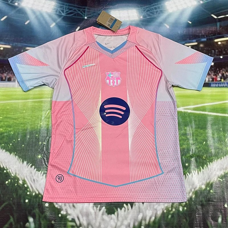 FC Barcelona 2023 24 Spotify Sponsor Football Jersey