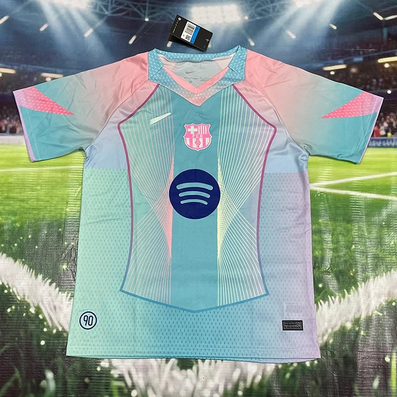 FC Barcelona 2023 24 Spotify Sponsor Football Jersey