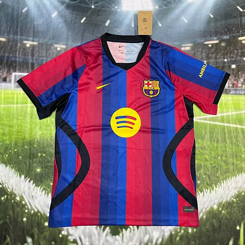 Nike Barcelona Red and Blue Jersey