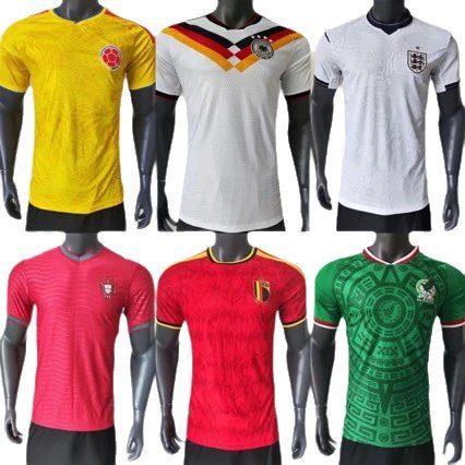 Custom Made 2026 World Cup National Team Football Jersey Assorted Colors Sporty
