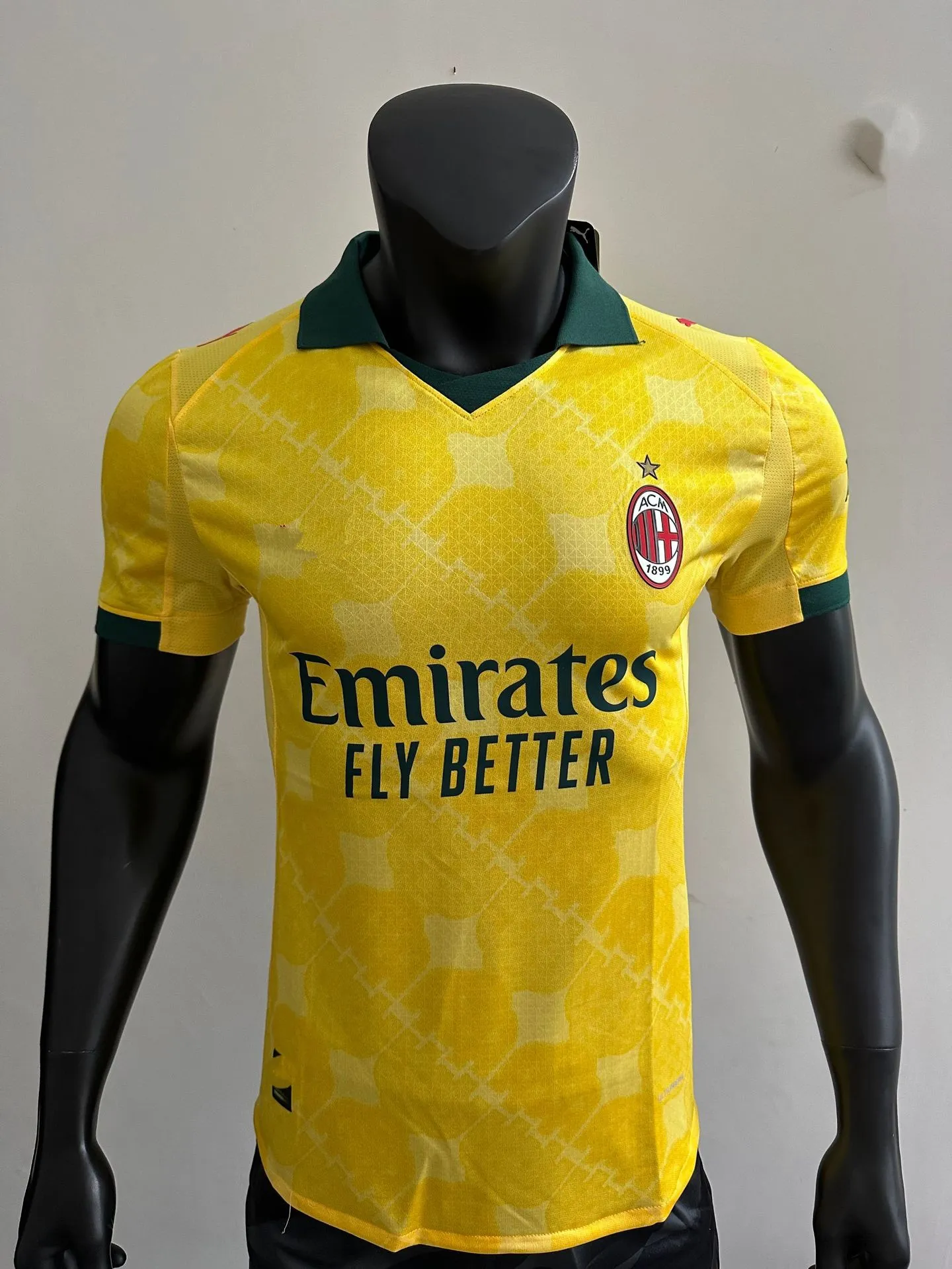 AC Milan Yellow Jers