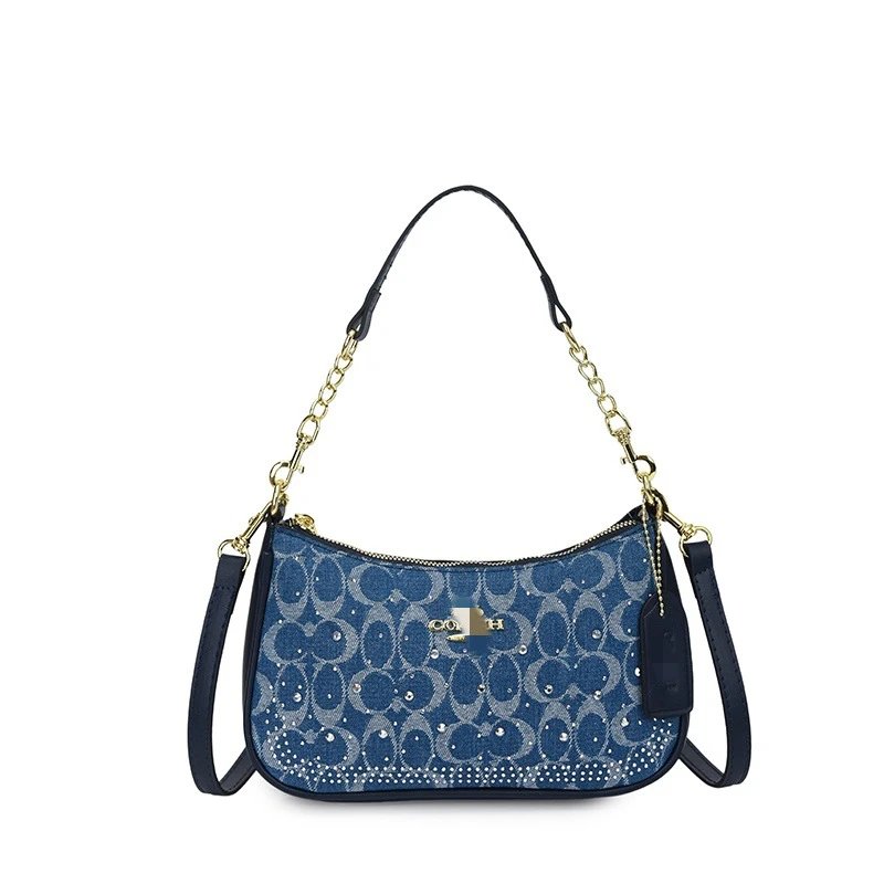 Coach Signature Blue Bag