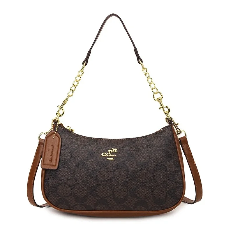 Coach Signature Brown Bag