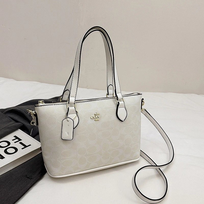 Coach Mini City Tote Bag Multiple Colors Monogram Leather