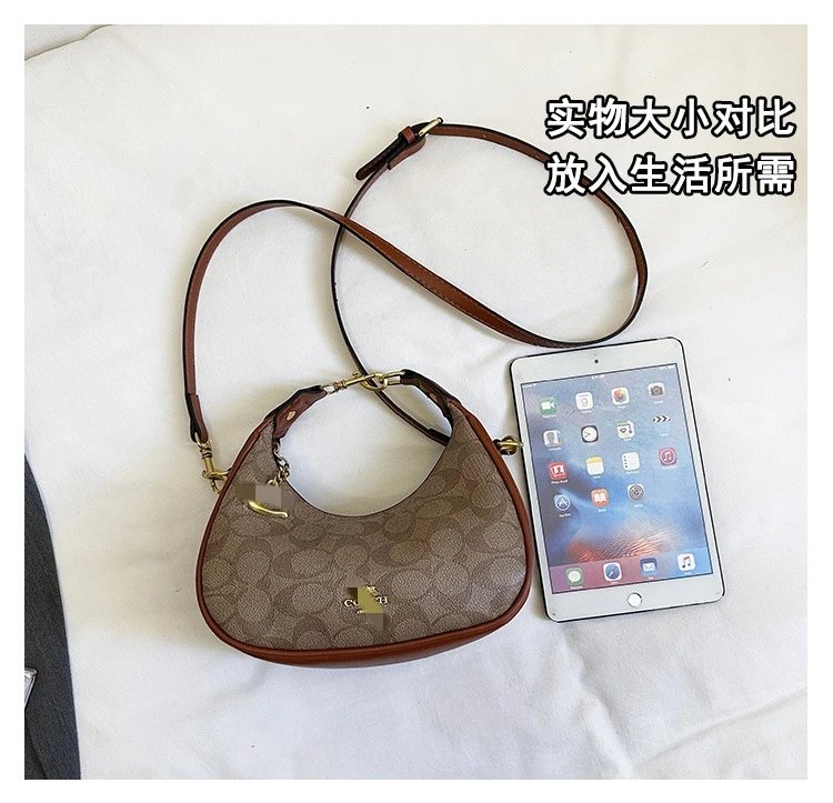 Coach Hobo Bag in Light Blue Signature Canvas Shoulder Bags - 6