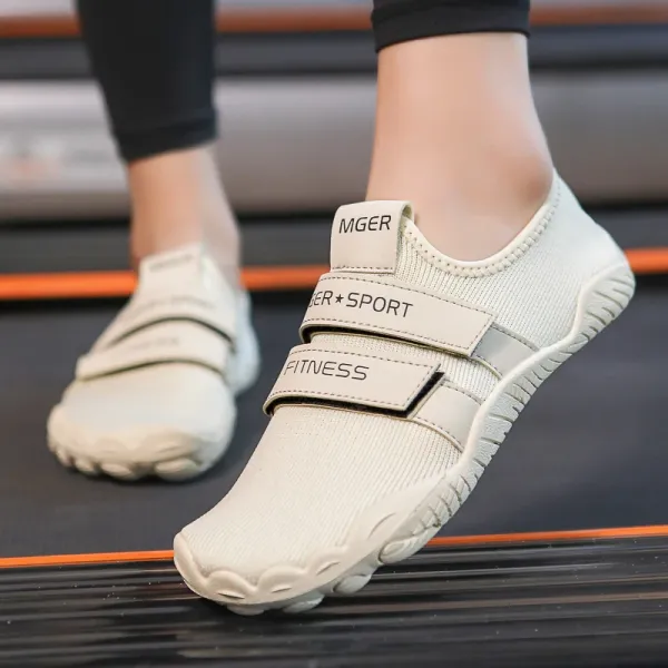 Design MGER Fitness Sport Slip-On Sneakers Beige Sneakers - 1