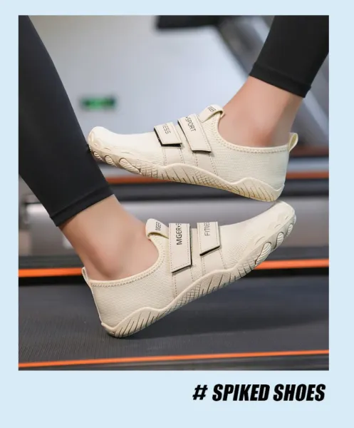 Design MGER Sport Fitness White Slip-On Sneakers - 25