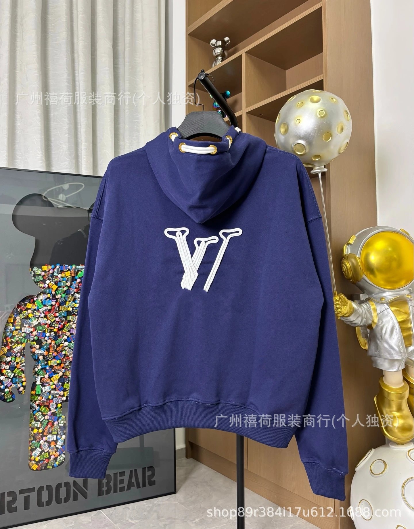 Navy Blue Hoodie