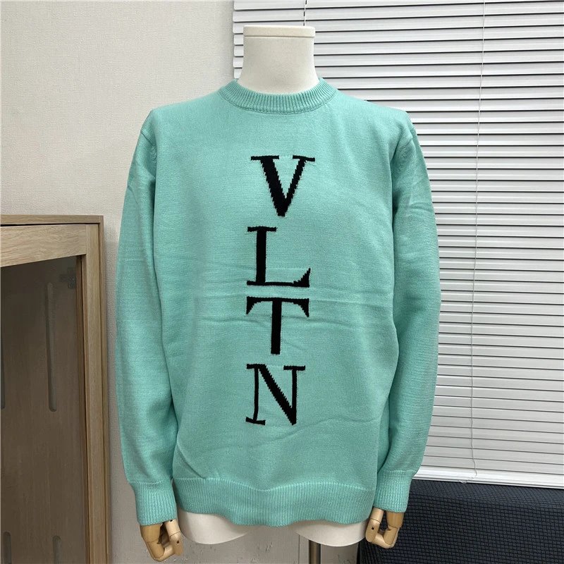 Dior Oblique Knit Sweater Navy and White Geometric Pattern Sweater - 29