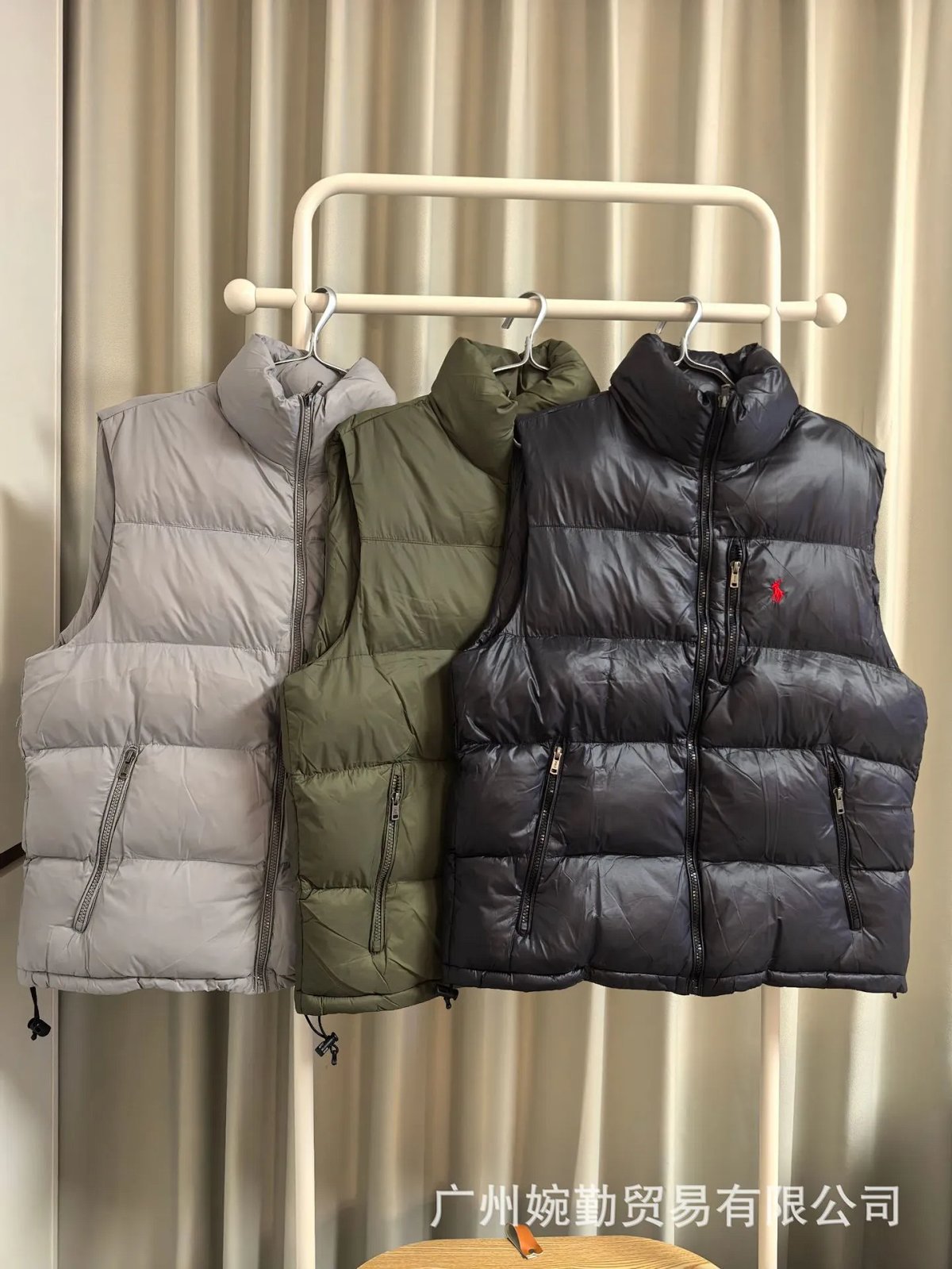 Polo Ralph Lauren Puffer Vest Gray product detail 2 in Litbuy spreadsheet finds