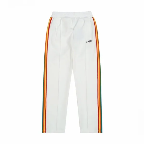 Palace Angels Rainbow Stripe Track Pants White - 1