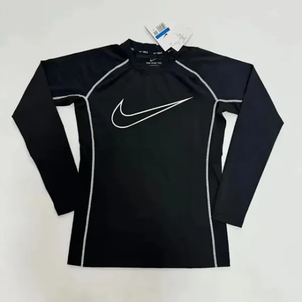 Nike Pro Long Sleeve Base Layer White - 10