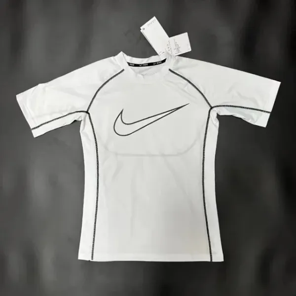 Nike Pro Long Sleeve Base Layer White - 9