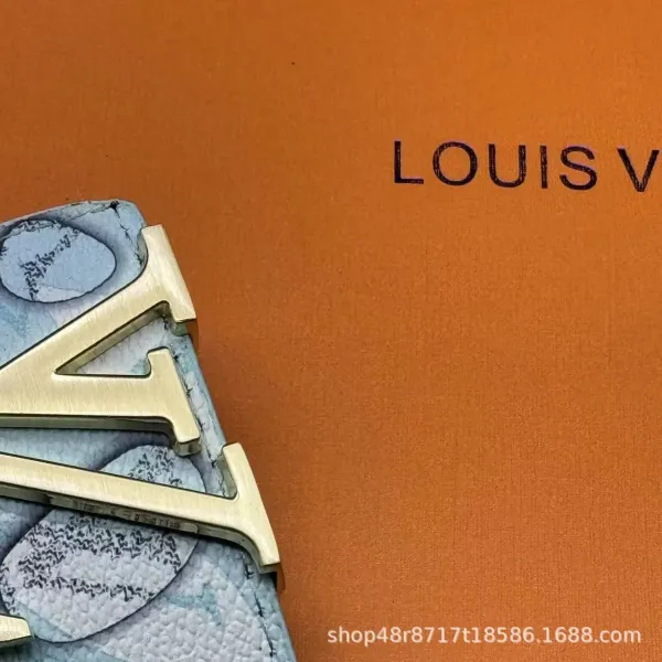 Louis Vuitton LV Twist Clutch in Blue Monogram Empreinte with Gold Hardware - 1