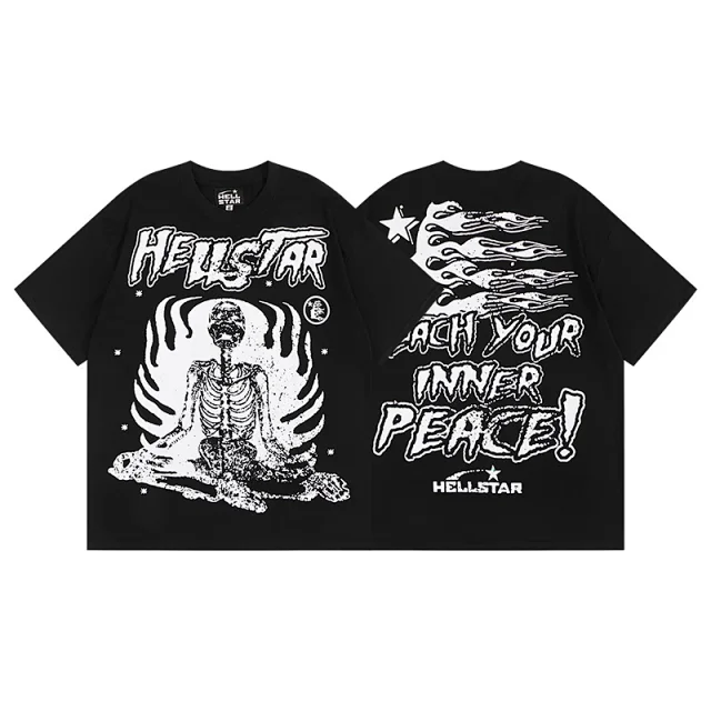 Hellstar T-Shirts Graphic Short-Sleeve Crewneck product detail image 37